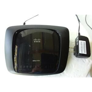 Cisco Linksys E1000 Wireless N Router 300Mbps WiFi 4-Port Ethernet Working